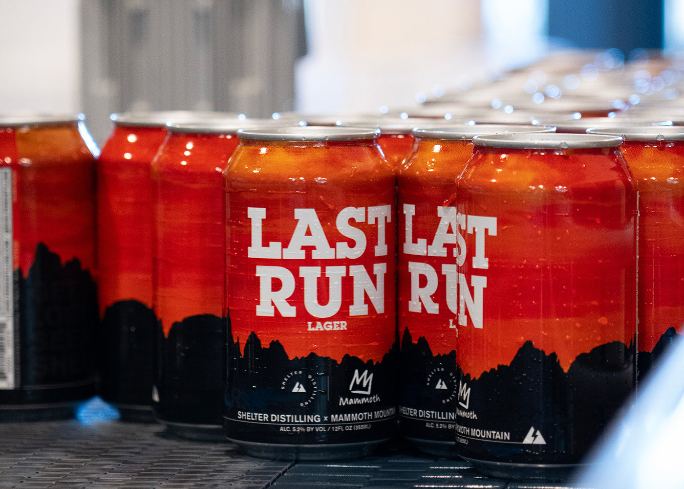 LAST RUN LAGER - A COLLABORATION BEER WITH MAMMOTH MOUNTAIN AND SHELTER DISTILLING