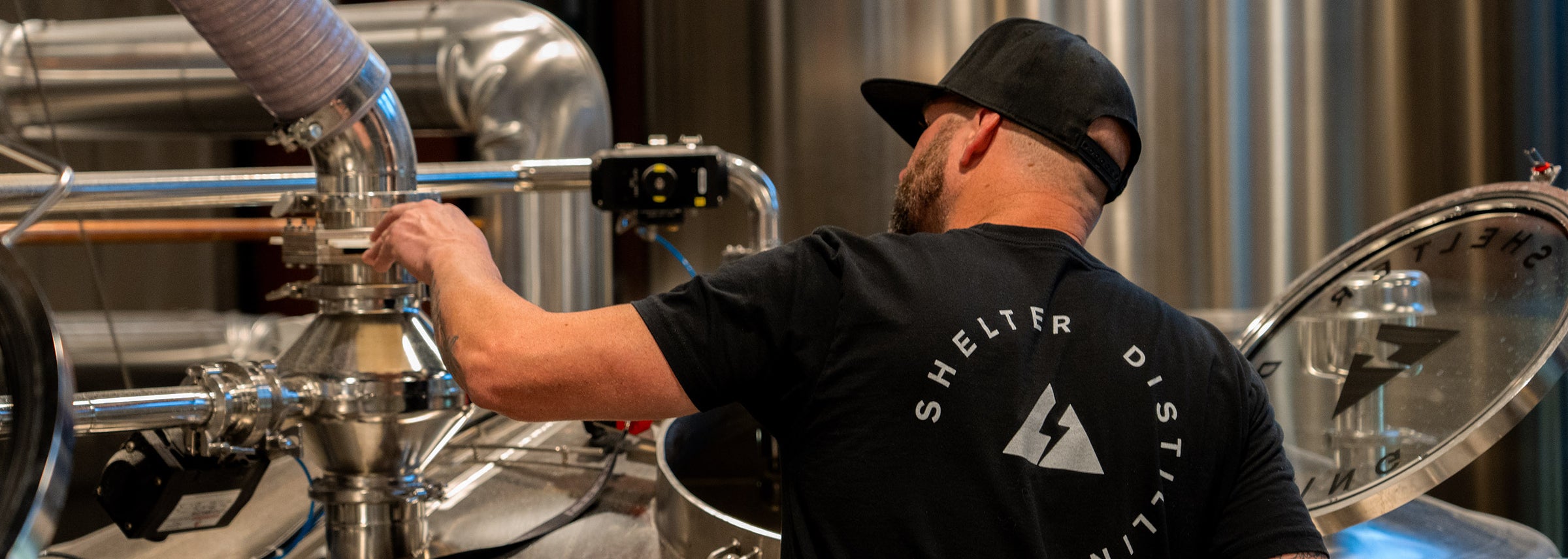 Brewing beer in Montrose CO along the Uncompahgre River