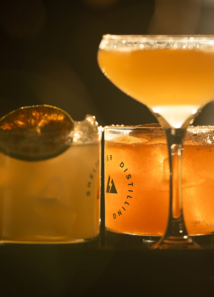 Hand Crafted Cocktails at Shelter Distilling 