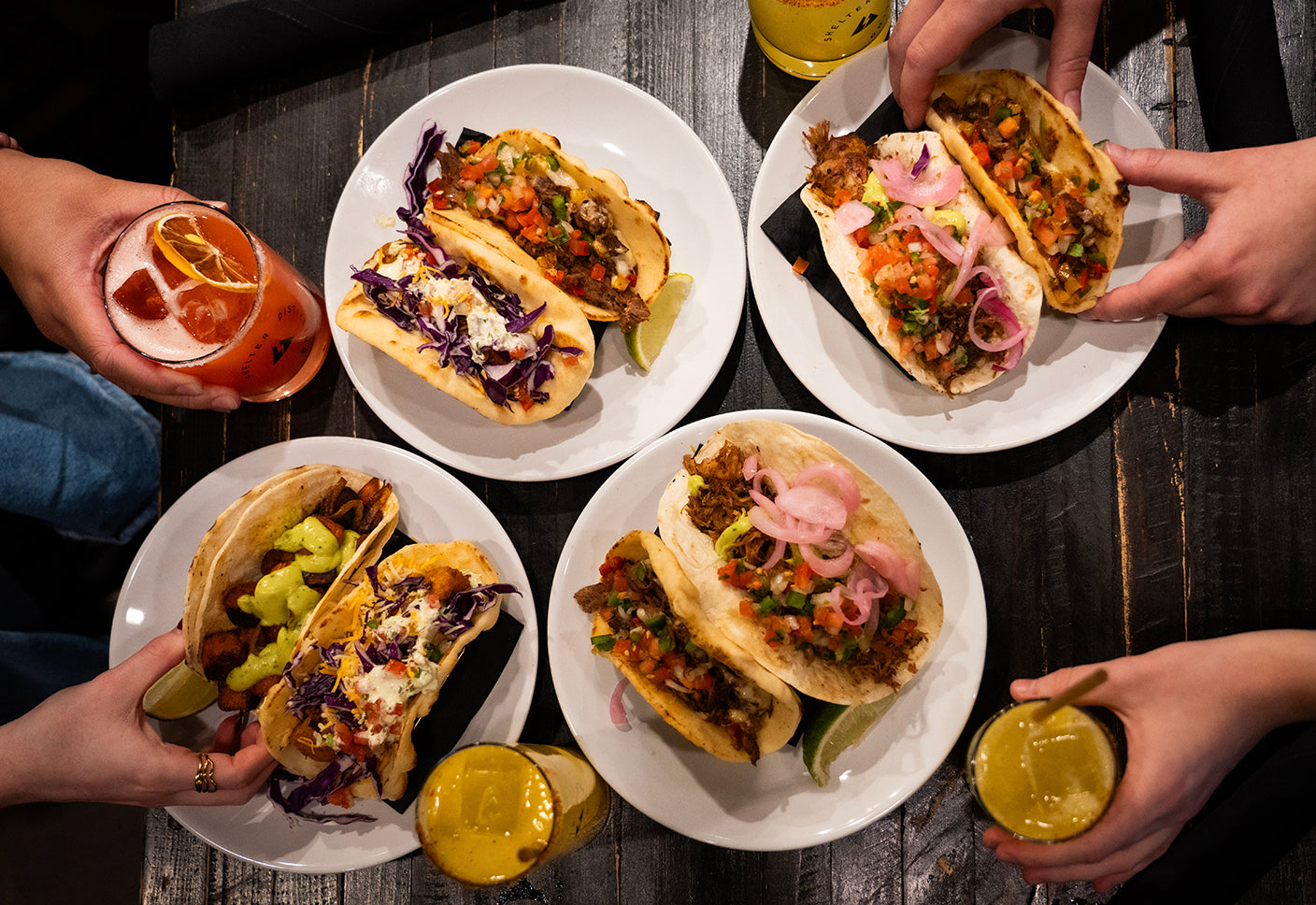 Taco Tuesday at Shelter Distilling in Montrose, Colorado. The best hand-crafted tacos in Montrose. 